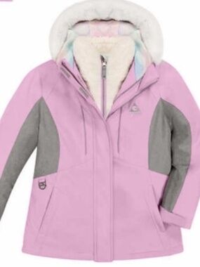 Gerry 3-in-1 Systems Puffer Winter Coat Purple